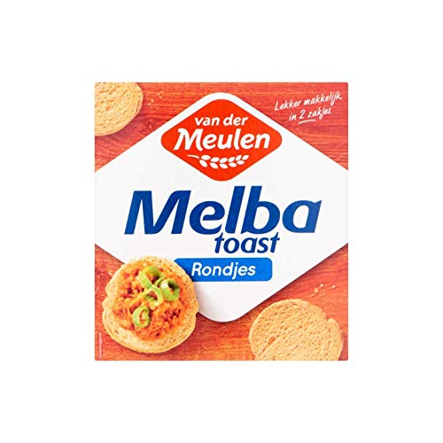Galletas | Van der Meulen | Rondas de tostadas Melba | Peso total 110 gramos