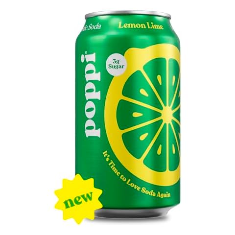 Poppi Lemon Lime Prebiotic Soda Sgl, 12 FZ Cover