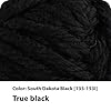 Lion Brand Yarn Hometown Yarn, Super-Bulky Yarn for Knitting, Crocheting, and Crafting, 1 Pack, Oakland Black #1
