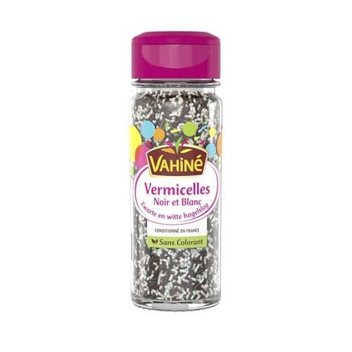 Vermicelles de sucre VAHINE noir et blanc pour des desserts pleins de souvenirs