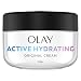 Olay Active Hydrating Cream Face Moisturizer, 1.9 fl oz  Packaging may Vary