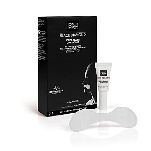 Martiderm Black Diamond ionto-filler Lip Contour 4 patches + 4ml gel