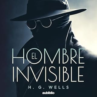 Diseño de la portada del título El hombre invisible
