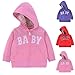 Kids Toddler Full Zip Hoodie Sweatshirt Baby Casual Long Sleeve Outerwear Jacket with Pockets for Boys Girls 1-3 Years