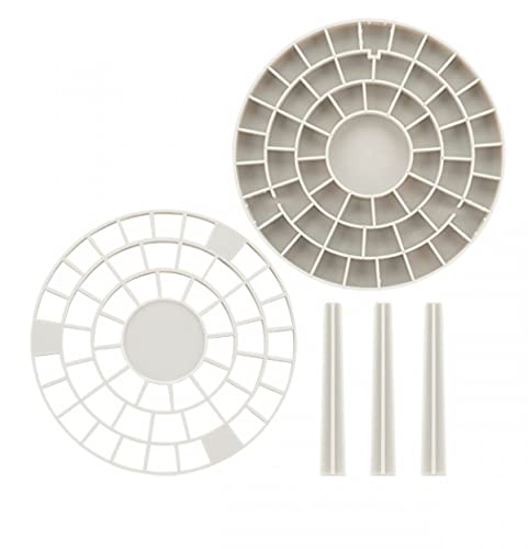 Creative Mark Brush Crate Brush Storage Holder - Brush Crate For Painting, Artists, Drying, & More! - Beige #TOP4