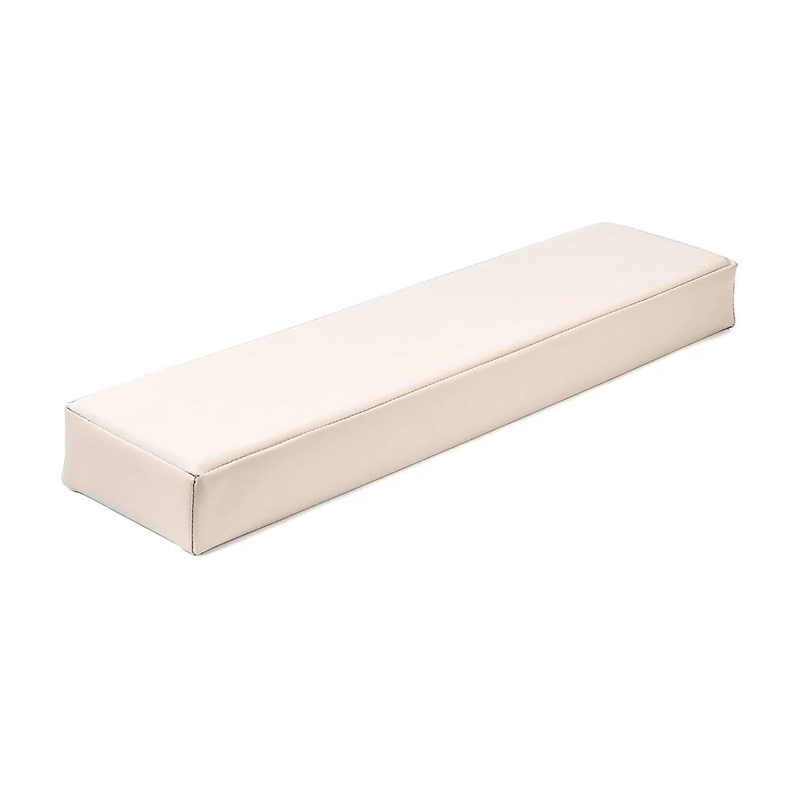 Cuscino for mano esteso da 50 cm Cuboide Poggiamani for manicure Supporto Poggiapolsi for unghie for piede for pedicure poggiapiedi(Beige)