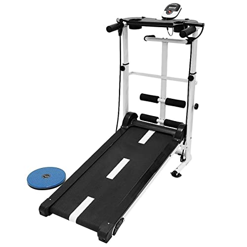 Image of Treadmill Walking Walking Fitness Treadmills Multi-Function Gym Stepper Mini Home Treadmill Body Building Running Simple Machine