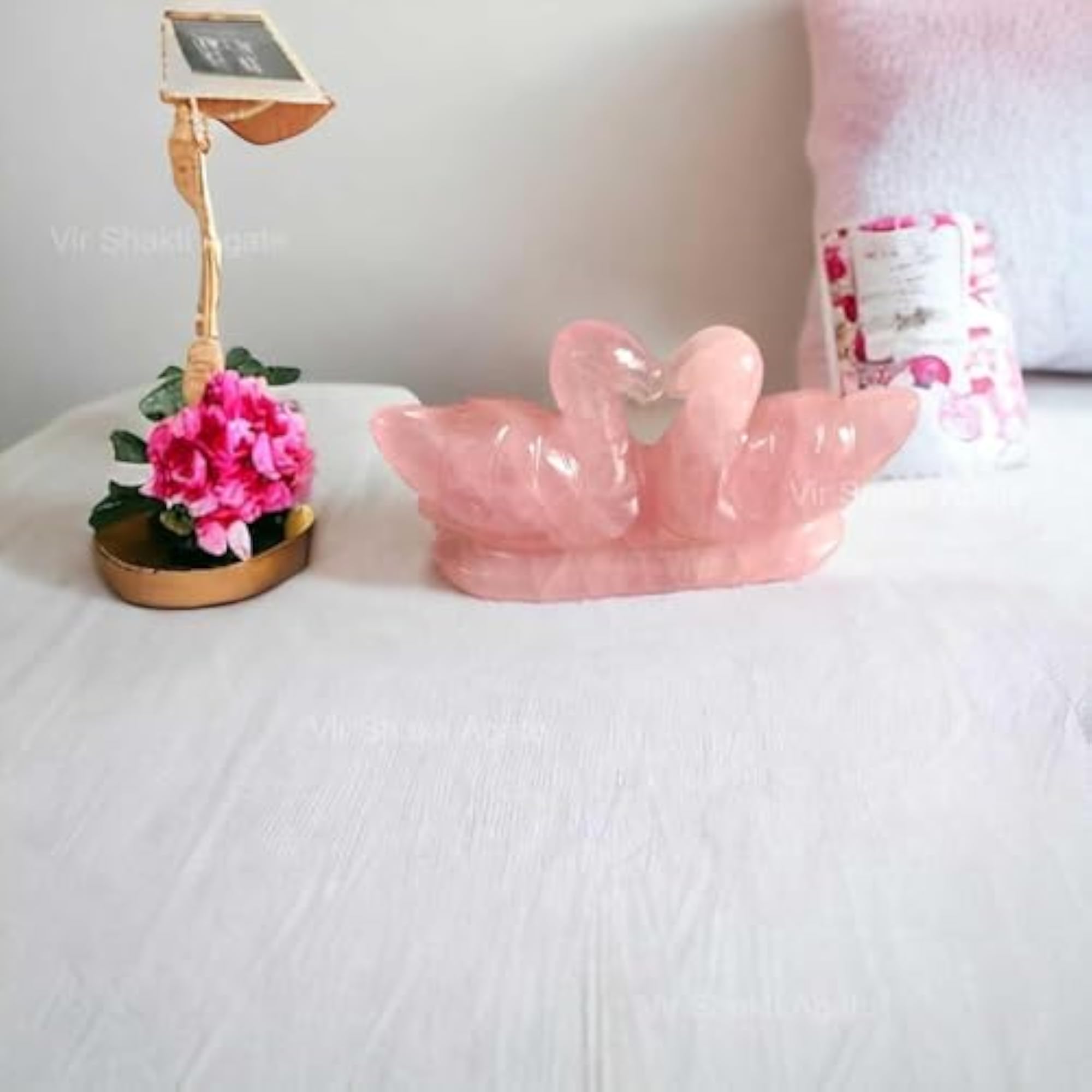 Natural Rose Quartz Crystal Healing Gems