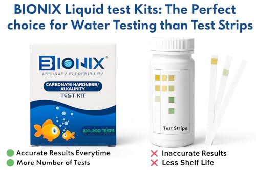 Image of BIONIX Carbonate Hardness(KH), Alkalinity Test Kit for Fresh & Saltwater