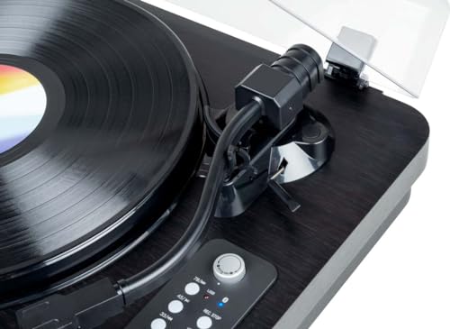 Platine vinyle Bluetooth avec encodeur USB et double haut-parleur intégré THOMSON