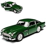 Kinsmart Aston Martin DB5 Coupe Grün James Bond 007 Goldfinger 1963-1965 ca 1/43 1/38 Modell Auto