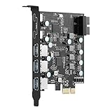 Mit schneller und einfacher Installation bietet diese USB 3.0 PCI-Express I/O-Karte eine einfache Lösung für den Anschluss an USB-3.0-Geräte auf Ihrem Standard-Desktop-PC. Genießen Sie das Kopieren von Videos, Musik, Fotos, Datendateien zwischen USB-Geräten und dem Computer mit rasanten Geschwindigkeiten.