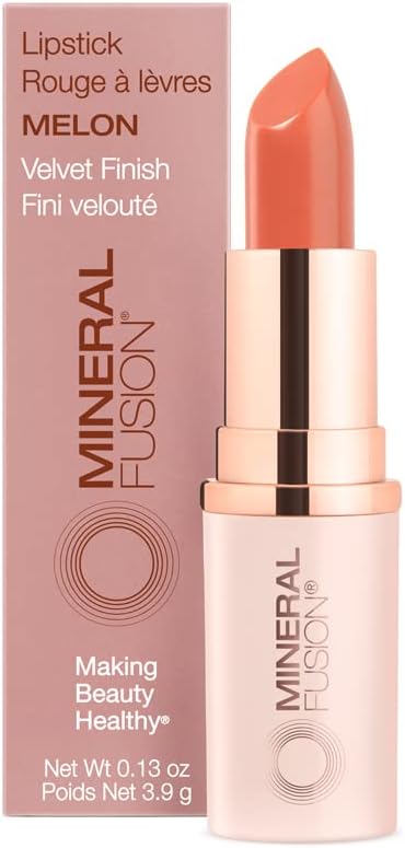Mineral Fusion Lipstick, Melon, 04 Ounce (Packaging May Vary)
