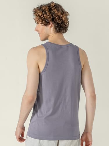 Image of DAMENSCH Neo-Cotton Round Neck Vest for Man, Anti-Bacterial, Shape Retaining Vest, 100% Cotton Banyan for Men, Buttery Soft Inner Baniyan