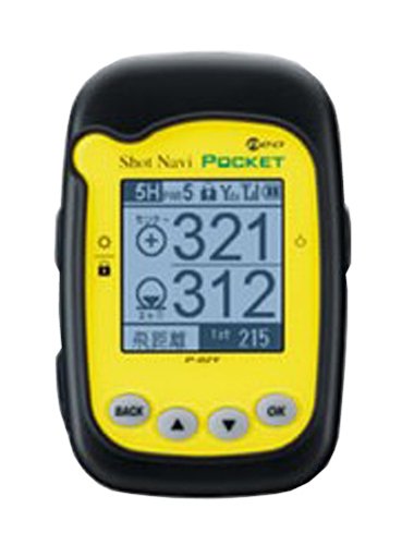ショットナビ(Shot Navi) ゴルフナビ ポケットネオ イエロー SN-P02 ショットナビ(Shot Navi) ゴルフナビ ポケットネオ イエロー SN-P02
