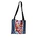Bolso Mujer Tote Vaquero Con Telas Tradicionales Valencianas. Telas falleras. Personalizable. Moda...