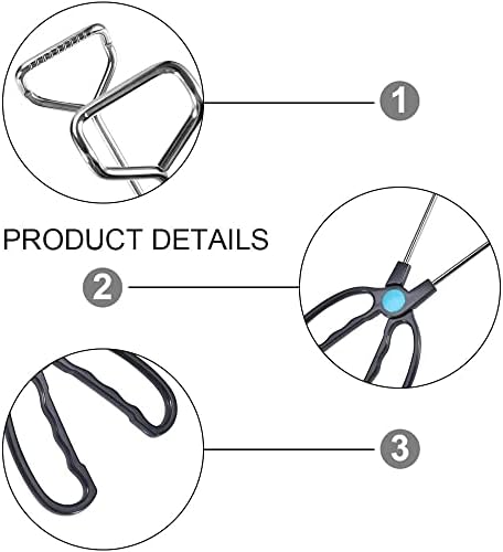 Kitchen Tongs Stainless Steel Kitchen Serving Tongs Multi-Purpose Scissor Tong for Baking Cooking Grilling Serving Tool