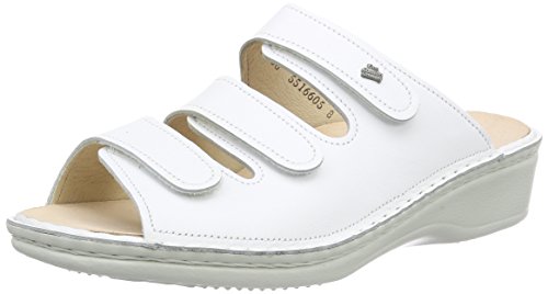 Preisvergleich Produktbild Finn Comfort Pisa, Damen Offene Sandalen, Weiß (Weiss), 39 EU