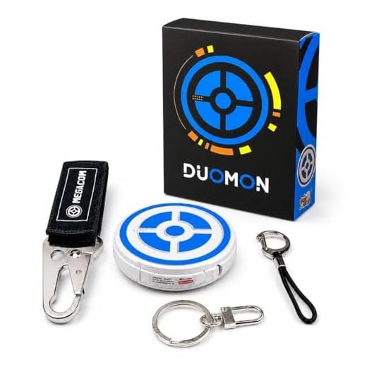 megacom DuoMon 1P/2P pour Pokemon Go Capteur Automatique Aucune Vibration avec Vitesse Plus Rapide, Fonction de Diffusion vocale et reconnexion One Touch
