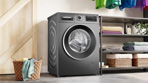 Bosch WGG244ZCGB Series 6, Free-Standing Washing Machine Front Loader, A Rated, 9 kg, 1400 rpm, Iron Assist, Speed Programme, Graphite - Image 6