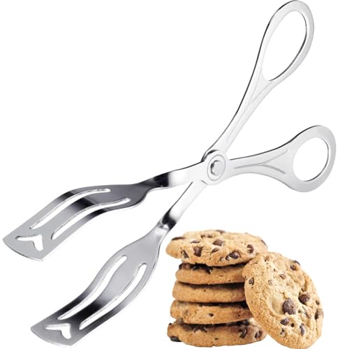 Westmark Pinze per pasticceria - Pinze versatili per servire in modo igienico prodotti da forno e altri alimenti, ideali per buffet, lunghezza 19,8 cm - Acciaio inossidabile 18/8