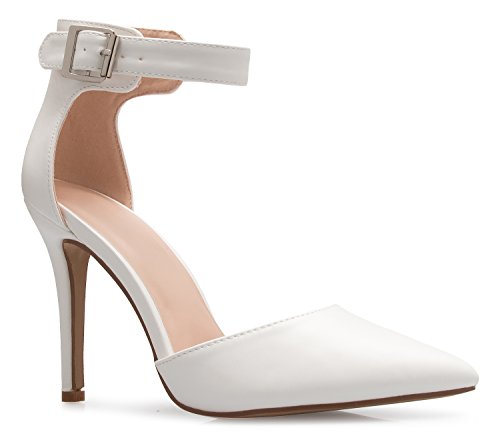 Olivia K Women's Sexy Classic D'Orsay Pointed Closed Toe High Stiletto...
