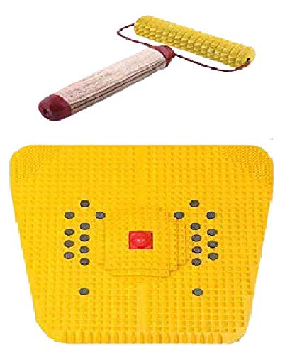 ACUND HEALTH CARE MAGNETIC ACUPRESSURE BLOOD CIRCULATION MAT BEST FOR MORNING EXERCISE YELLOW 30X30CM (B0851FVXSS) Amazon Price History, Amazon Price Tracker