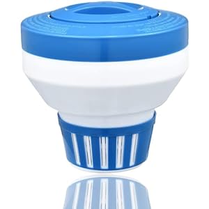 Pool Chlorine Floater 75 Large Floating Chlorine Dispenser Optimal Pool with Adjustable Release for Indoor Outdoor Swimming Pool Hot Tub