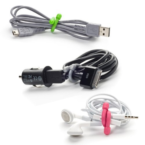 Nite Ize Gear Tie - Assorted 12 Pack Size:Pack of 2