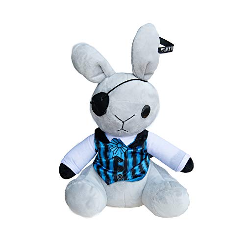 Big Fun Black Butler Kuroshitsuji Ciel Phantomhive Rabbit Plush Doll (Gray#2)