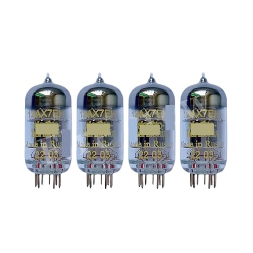 FLEYYXBN 12AX7 ECC83 Vacuum Tube HiFi Audio Tube Amplifier Kit(4pcs Matched Quad)
