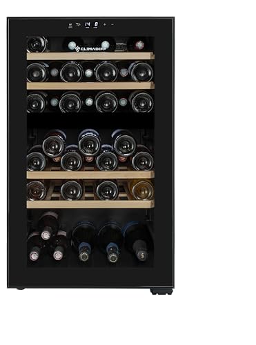 CLIMADIFF Cave à vin de service CEPAGE52DZF – 52 bouteilles