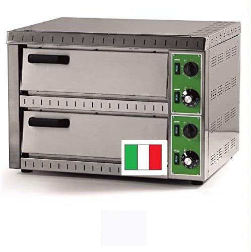 B1+1 Forno professionale doppio per pizza. doppia camera 41x36