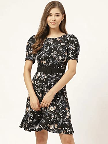 Image of Leriya Fashion Western Dresses for Women |A-Line Knee-Length Dress | Indo Western Dress for Women| Short Dress
