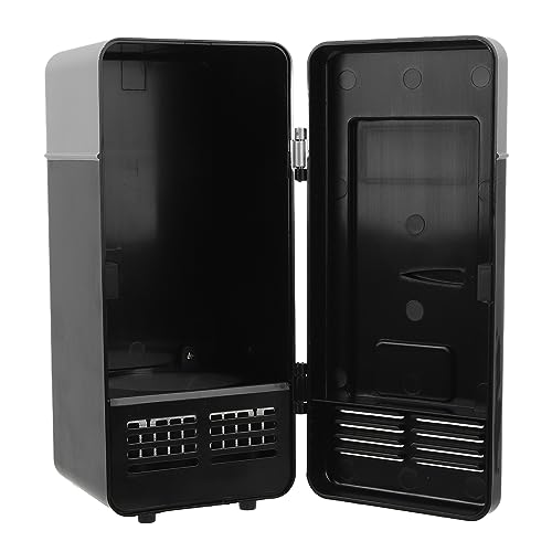 Mini-koelkast met enkele tank, klein, maar ruim, energiebesparend bij weinig decibel, compacte frisheid met aquariumthermometers, ideaal voor behoeften - Afbeelding 3