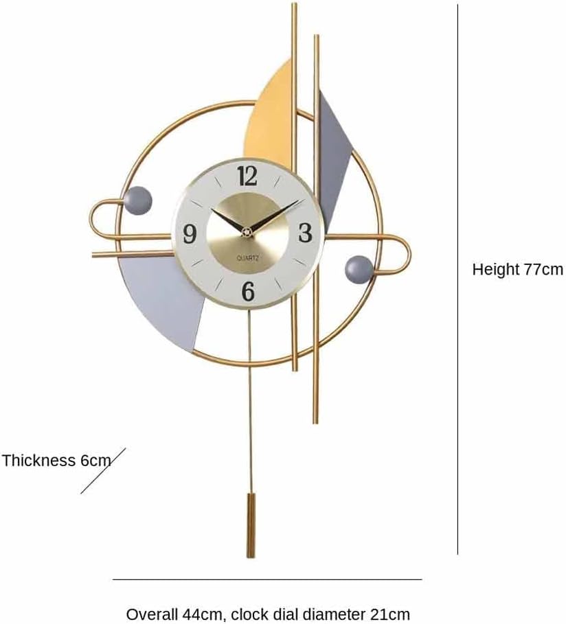 Living Room Wall Watch Swing Wall Watch Silent
