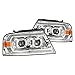 AlphaRex 04-08 Ford F150 PRO-Series Projector Headlights Black w/Sequential Signal and DRL
