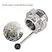 Stainless Steel Butterfly Valve Tri Clamp Clover Fittings Accessory with Pull Handle for Pharmaceutical Industries (OD 63mm)