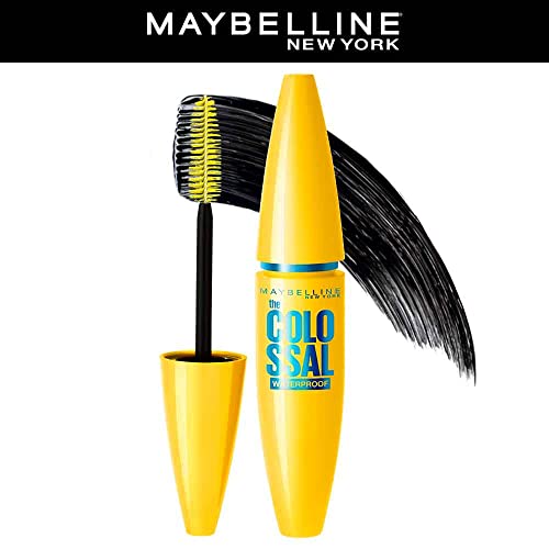 Máscara de Cílios Maybelline Colossal Big Shot Very Black Lavável, Maybelline
