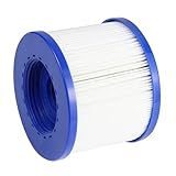 Czhxtqz Juego de 4 filtros de repuesto para piscinas de hidromasaje, spa, bañeras hinchables, jacuzzis, piscinas, spas, piscinas hinchables, 2 unidades