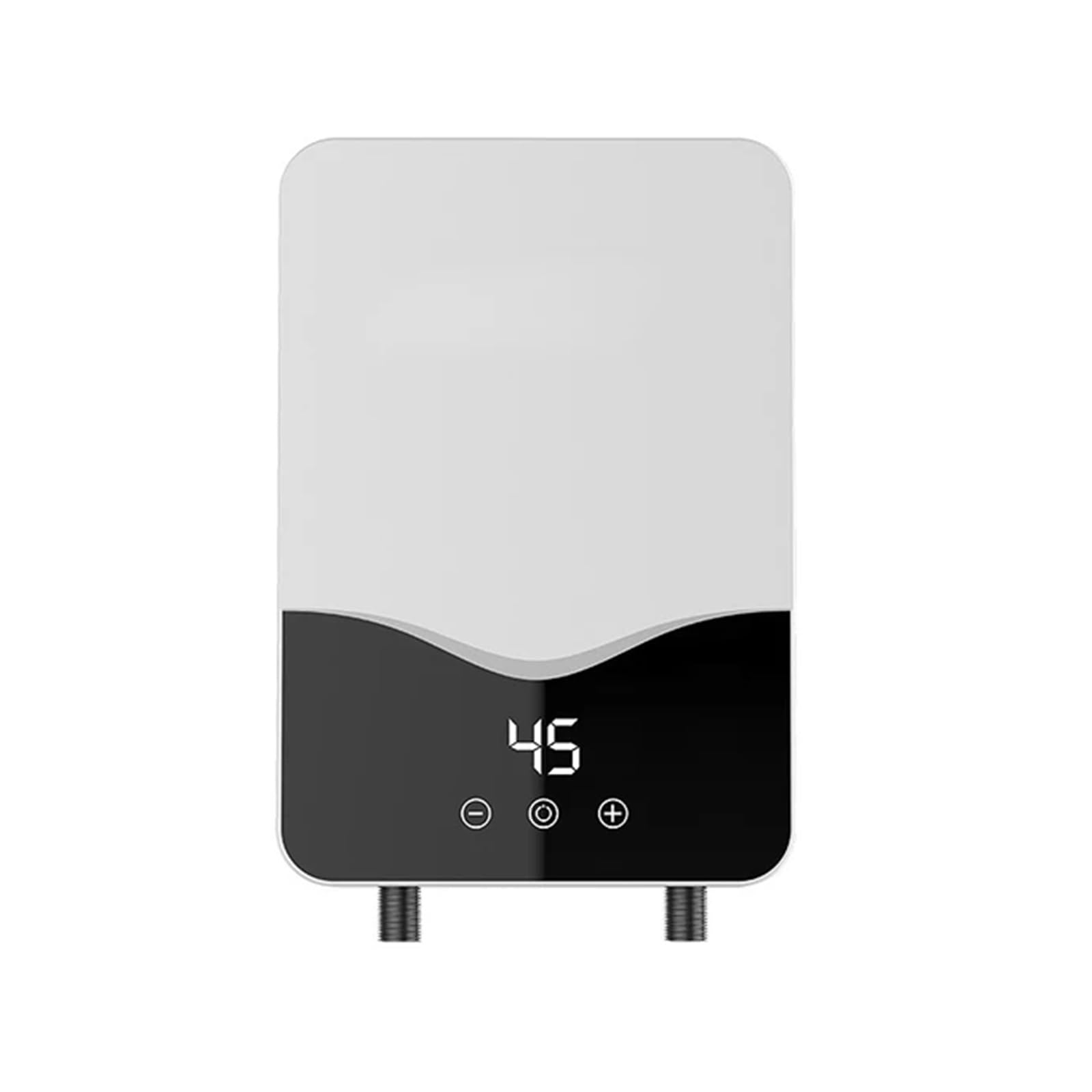 Mooilko Nero Electric Hot Water Heater 5500W Instant Tankless Water Heater Bathroom Shower Multi-Purpose Household Hot-Water Heater Easy To Use(Nero)