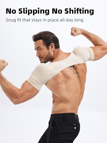 Seamless Men Plus Size Shoulder Pads for Clothing to Improve Slippery, Narrow, Collapsed Shoulders Cosplay Cross-Dressing2