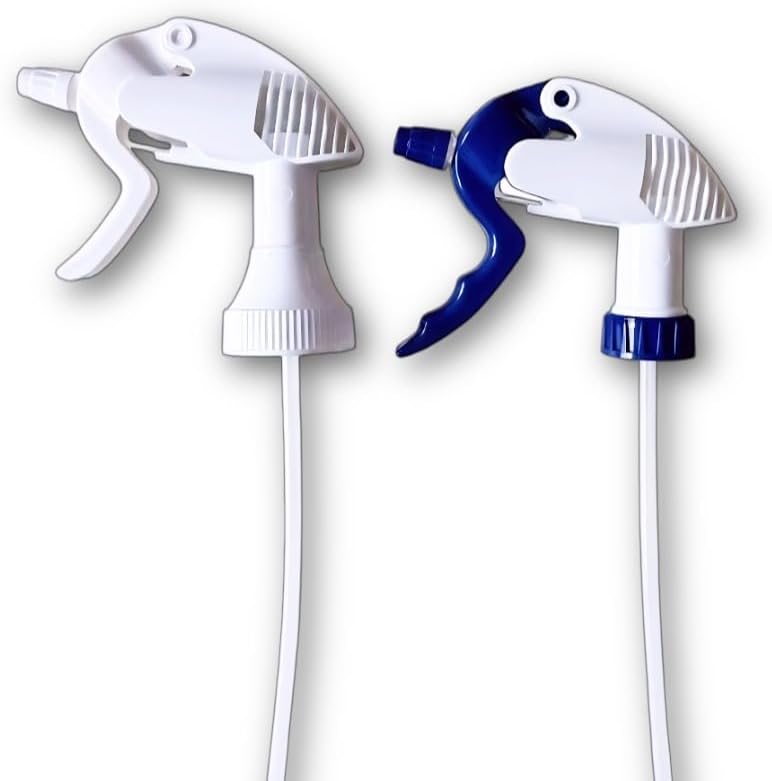 Paquete de 4 boquillas Zep de repuesto, rociador de gatillo resistente para botellas de 8, 16, 24, 32 onzas, boquilla ajustable de alto rendimiento