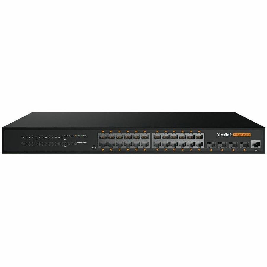 Image of Yealink PoE Network L2+ Switch