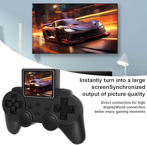 Handheld Game Console, Portable Retro Gaming Console with Built-in 520 Classic Games, 2.4\'\' HD Color Screen, Video Game Console with Rechargeable Battery, Gift for Adults and Kids