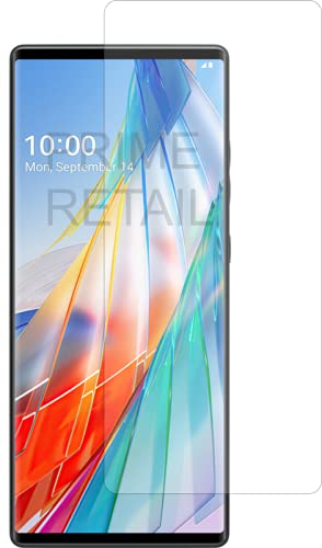 Prime Retail Front Screen Protector for LG Wing 5G [Not Tempered Glass] Edge to Edge Full Coverage HD Anti-Scratch PET TPU Film