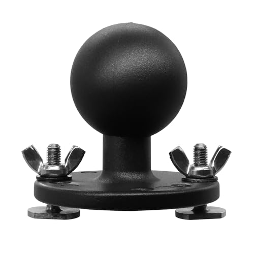 WINDFRD Aluminum 1.5" Track Ball Mount Base T-Bolt for