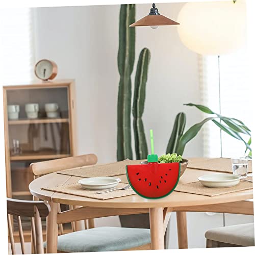 UPKOCH 6 Pçs Copo De Melancia Copo De Frutas De Plástico Infantil