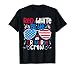 4th of July Red White Blue ER Nurse Crew Patriotic Nurse T-Shirt