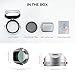Freewell The Real Lens Hood - Hybrid CPL/Mist Filter, Flipable, Touchless Filter Operation for Fuji X100VI, X100V, X100 Series (Silver)